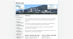Desktop Screenshot of itumor.org
